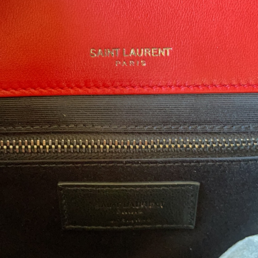 SAINT LAURENT Jamie Diamond-Quilted Chain Shoulder - Picture 5 of 10